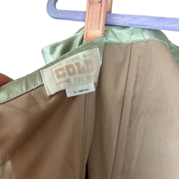 Stone Cold Fox x Revolve Mikayla Gown in Sage XL - Picture 12 of 14